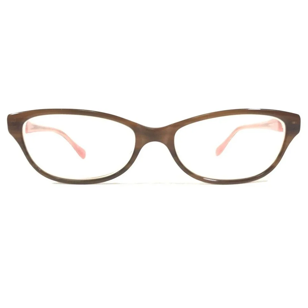 Oliver Peoples Devereaux OTPI Eyeglasses Frames Brown Pink Cat Eye 50-16-135